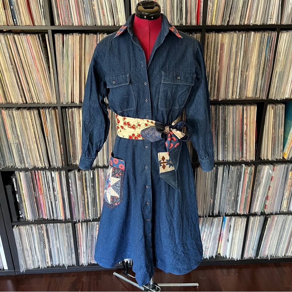 Fishman donuts phish Southwest sphere desert denim stealie pocket patchwork dead